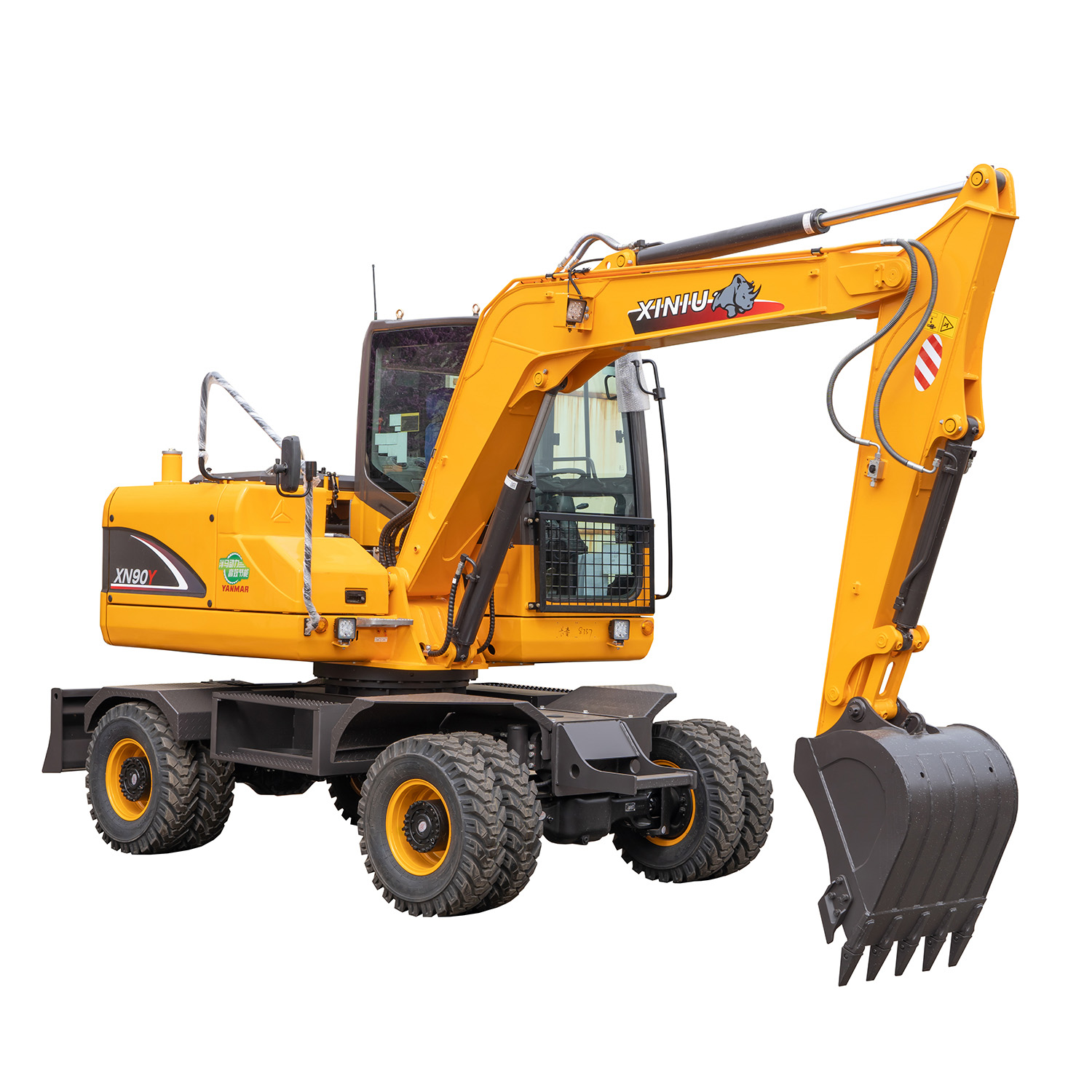 Rhinoceros X75PRO Wheel Crawler Excavator, Xiniu from Ken Stone Heavy Machinery