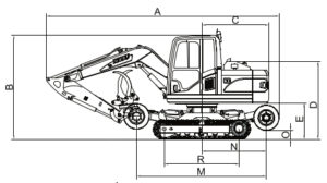 Rhinoceros X110PLUS dimensions