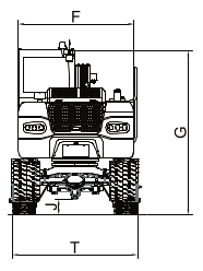 X110PLUS dimensions. Xinui, Ken Stone excavator