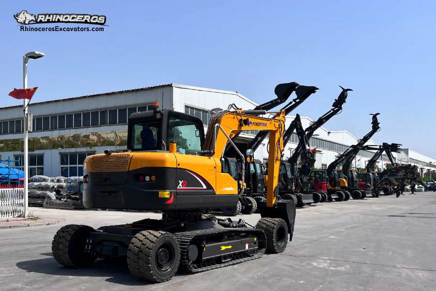 Rhinoceros excavator, Shandong Ken Stone Heavy Construction Machinery