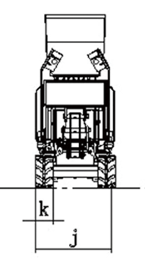 Xiniu Rhinoceros XN mini dumper from Shandong Ken Stone Heavy machinery LTD. Dimensions diagram