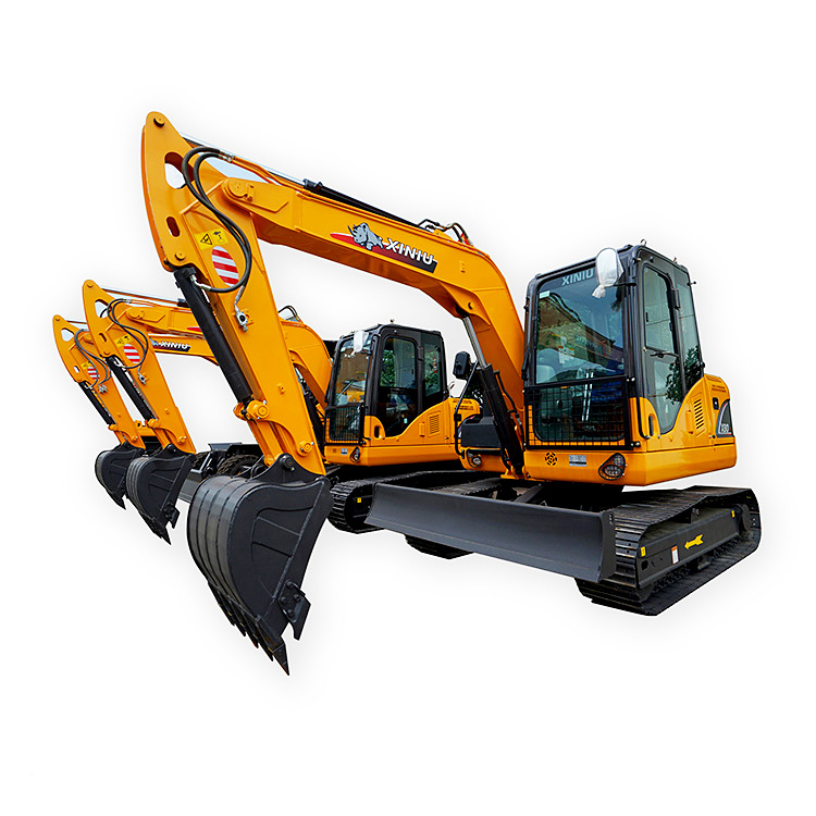 The Rhinoceros XN80E Crawler Excavator is equipped with advanced features allowing it reach deep and high