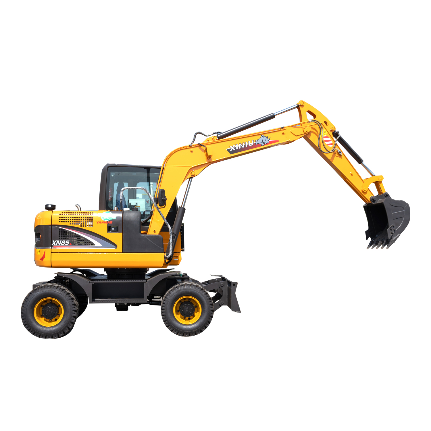 Rhinoceros XN85L-9C Wheel Excavator