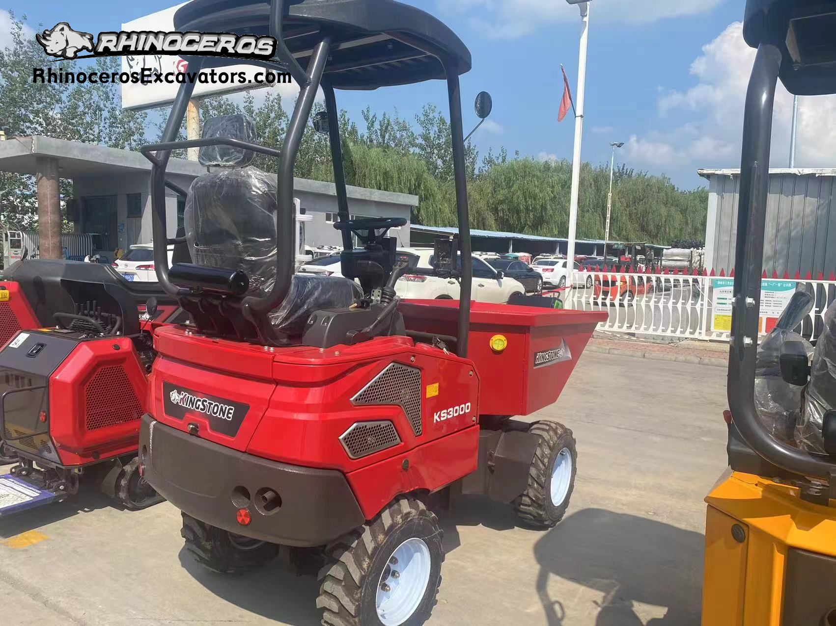 rear view of the Rhinoceros Kingstone KS3000 buggy