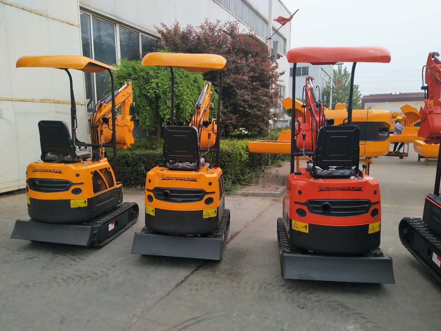 Rhinoceros XN08 Crawler Excavator at our Factory, Shandong Ken Stone Heavy Machinery, Co., LTD. Check our Xiniu excavators series