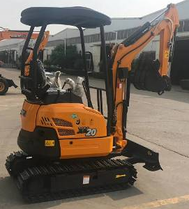 Rhionceros XN20 mini digger. Compact mini excavator from Xiniu