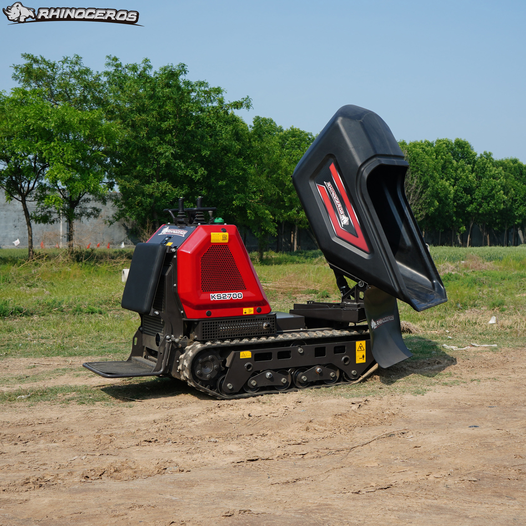 Rhinoceros KS2700T buggy from Shandong Ken Stone Heavy Machinery, China, has a maximum load capacity of 1225 kg